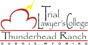 Logo Recognizing Pete Olson Injury Law's affiliation with Trial Lawyers College
